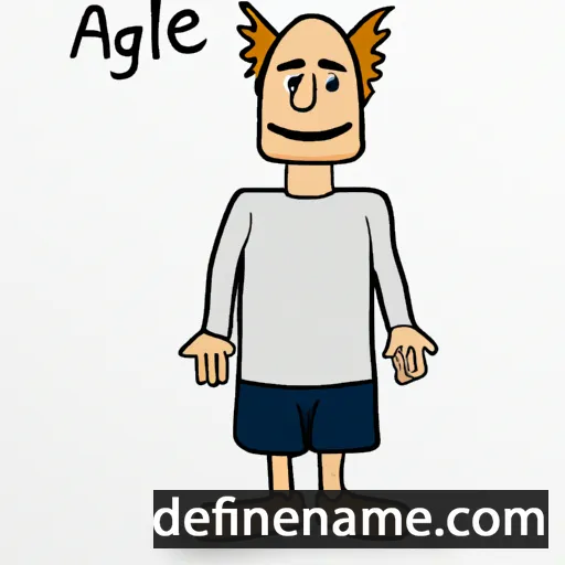 Ægill cartoon