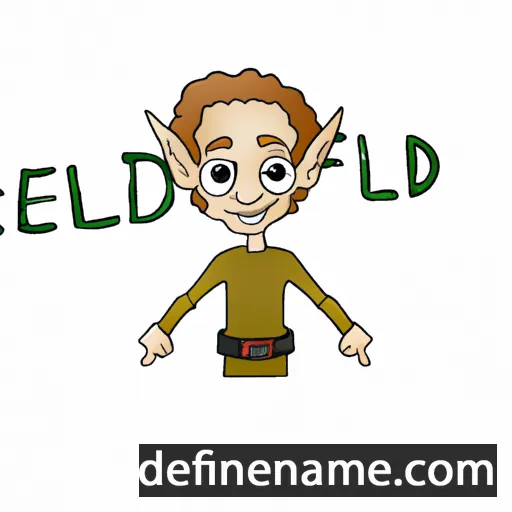 cartoon of the name Ælfweald