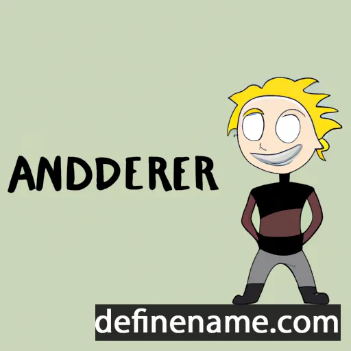 Ændrider cartoon