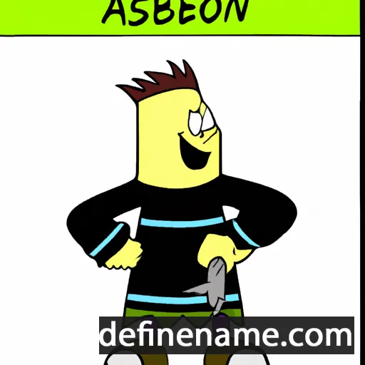 Æsbiorn cartoon