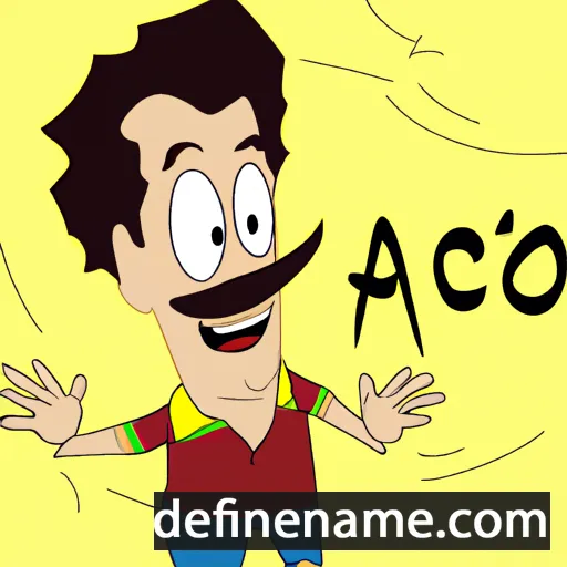 Aecio cartoon