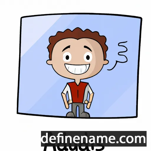 cartoon of the name Aedius