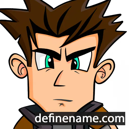 cartoon of the name Aedon