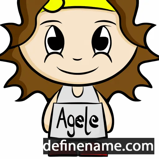 cartoon of the name Aegiale