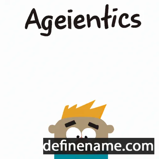 Aeginetes cartoon