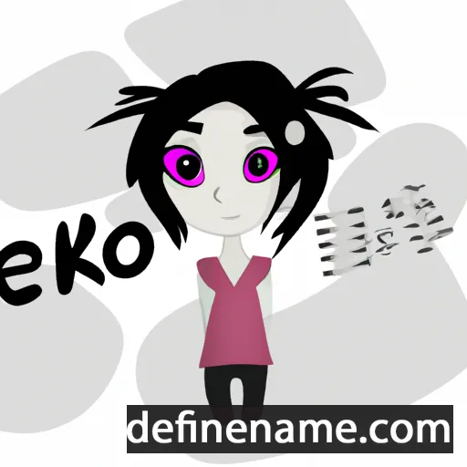 Aeko cartoon