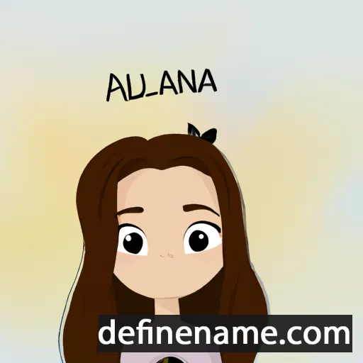 Aelaina cartoon