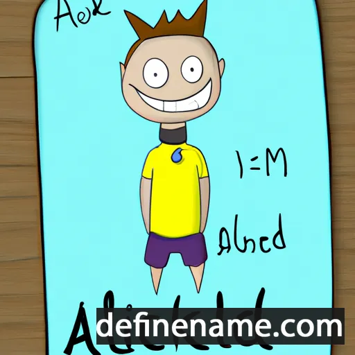 Aeldrick cartoon