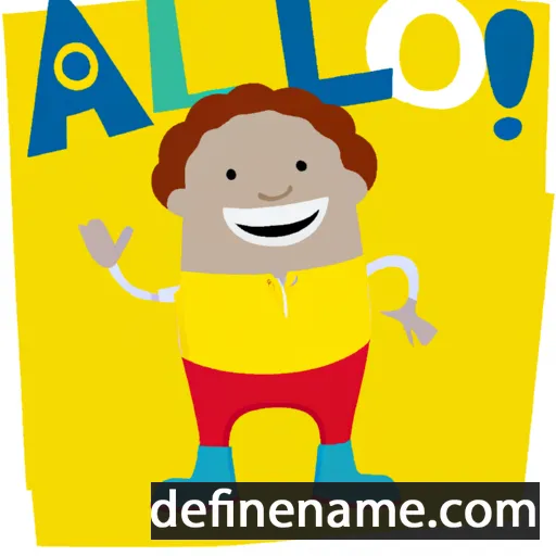 cartoon of the name Aello