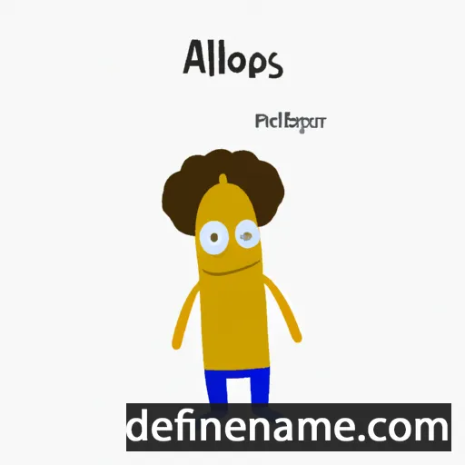 cartoon of the name Aellopos