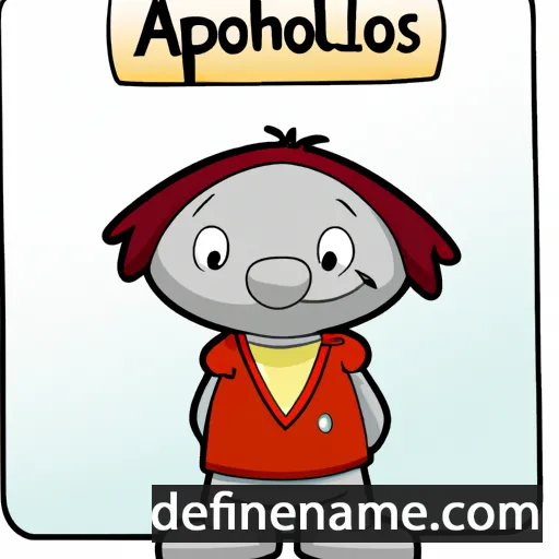 cartoon of the name Aellopous