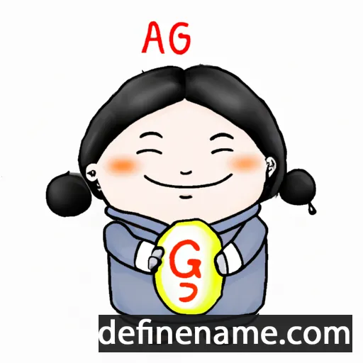 Aeng-hwa cartoon