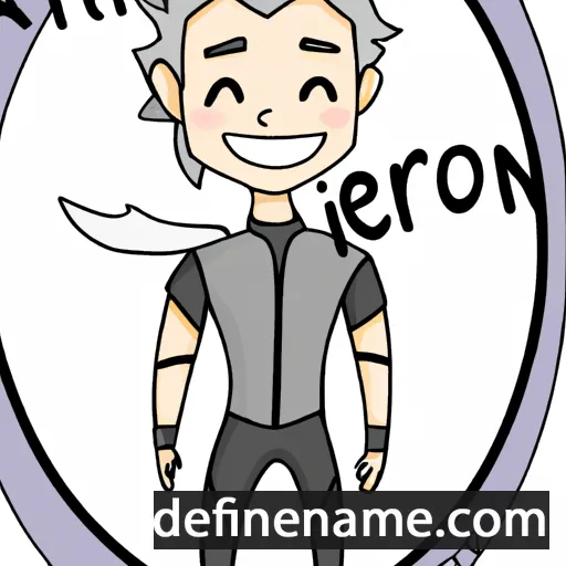 cartoon of the name Aerion