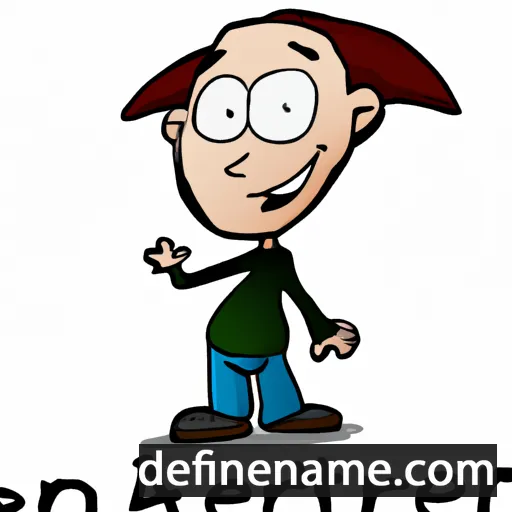 cartoon of the name Aerten