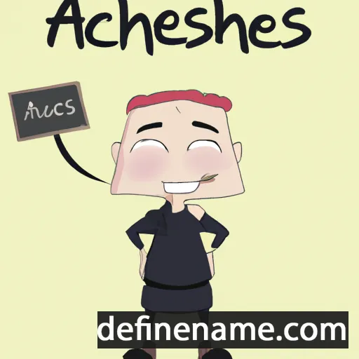 Aeschines cartoon