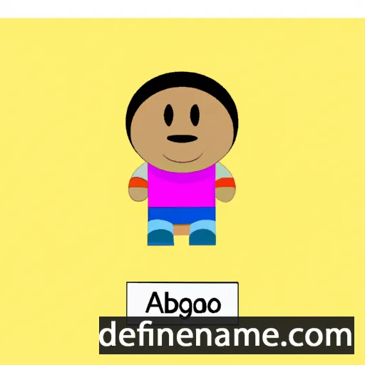 Ágabo cartoon