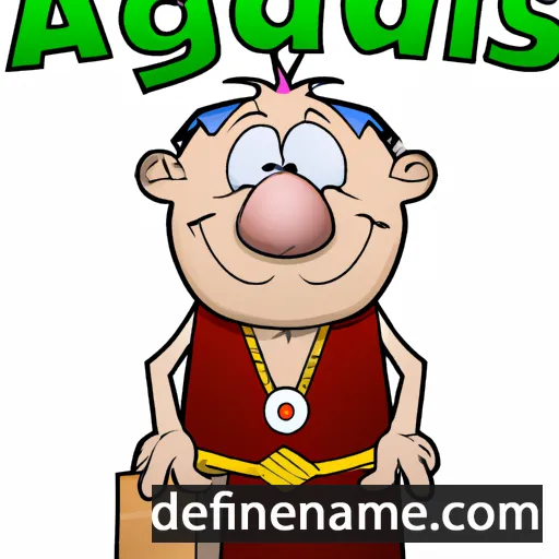 Ägidius cartoon