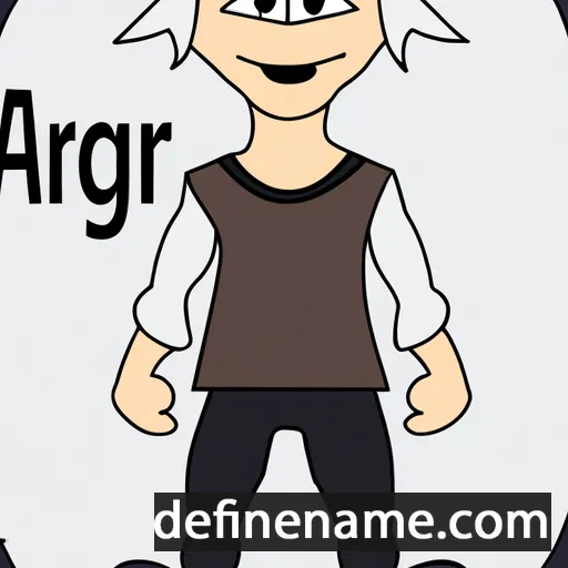 cartoon of the name Ägir