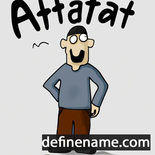 cartoon of the name Ähtär