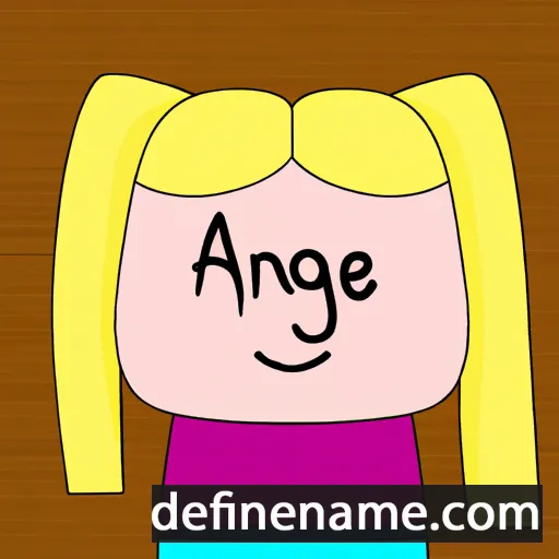 cartoon of the name Ågne