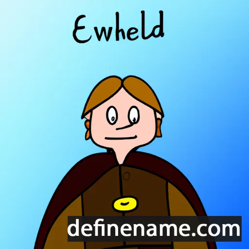 cartoon of the name Æthelwald