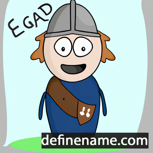 cartoon of the name Ǣsgærðr