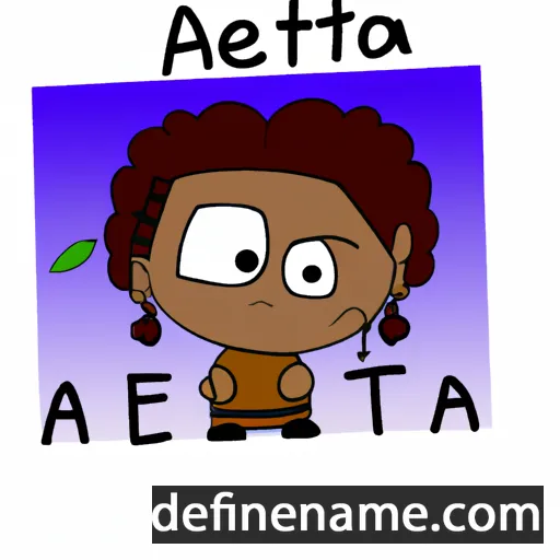 Aeta cartoon