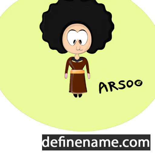 cartoon of the name Affrosa