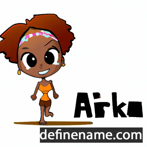 Afrikka cartoon