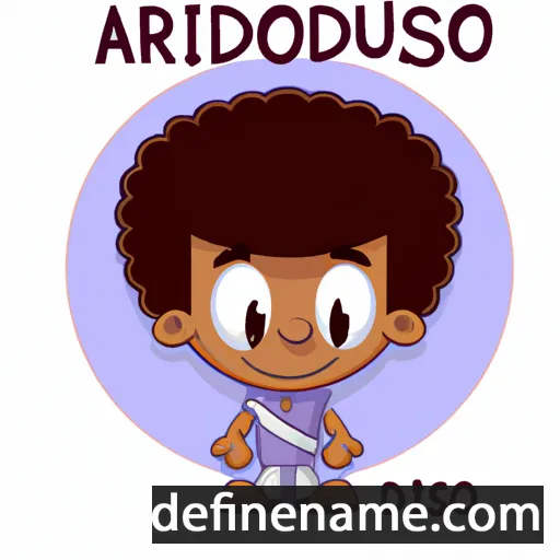 cartoon of the name Afrodisio