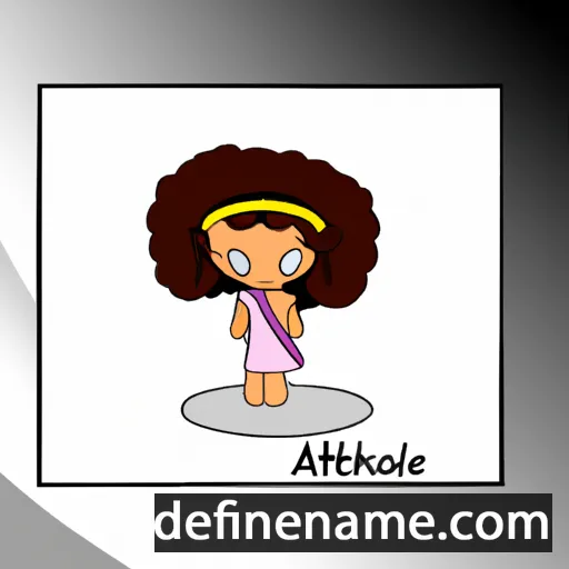 Afrodité cartoon