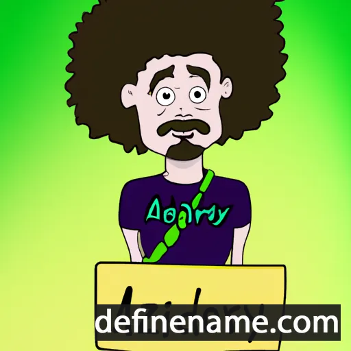 Afrodyzy cartoon