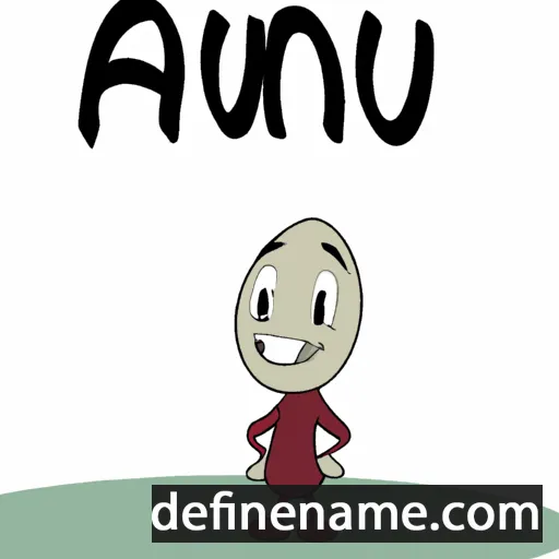 Afunu cartoon