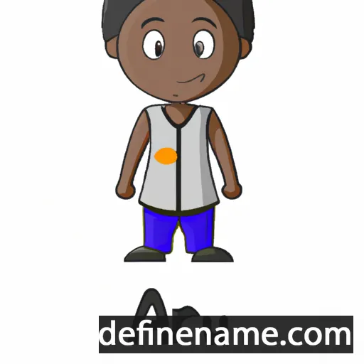 cartoon of the name Afuru