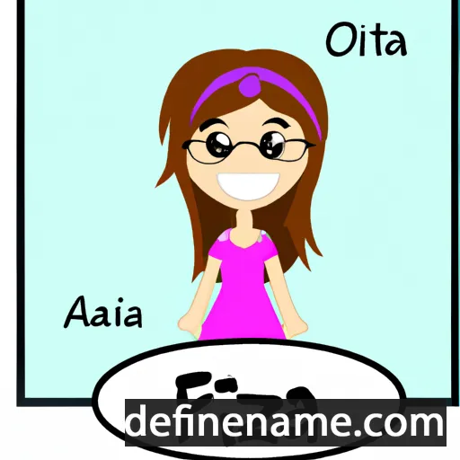 cartoon of the name Afza