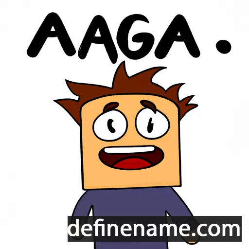 Agád cartoon