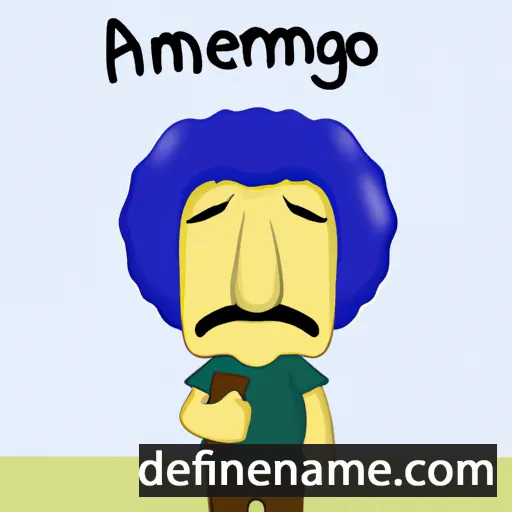 cartoon of the name Agamemno