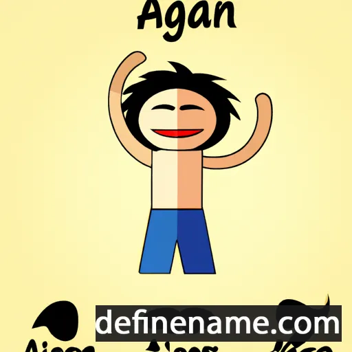 Agani cartoon