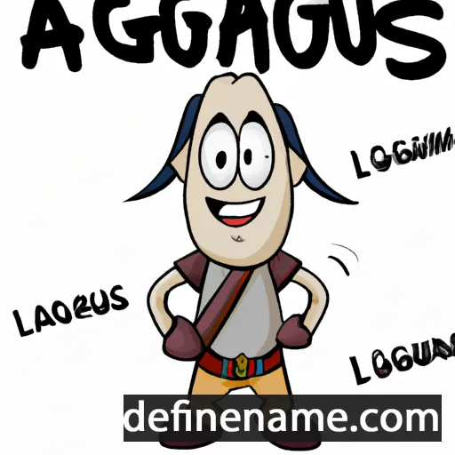 Aganus cartoon