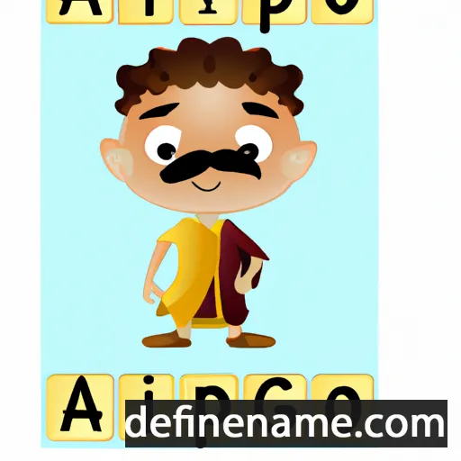 Agapio cartoon