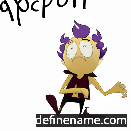 Agapion cartoon