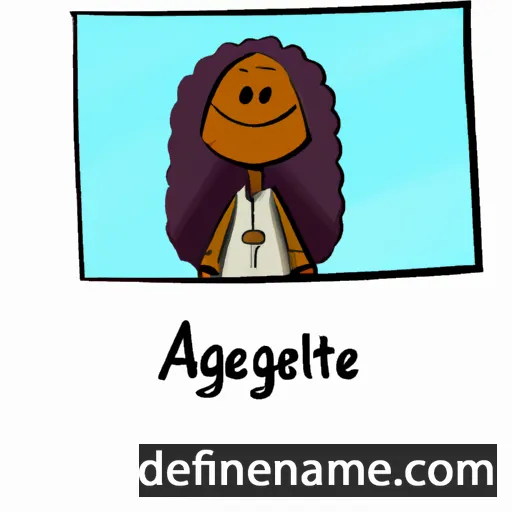 Agathange cartoon