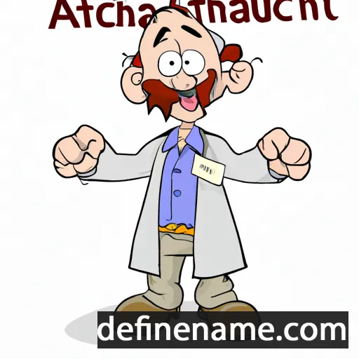 Agatharchus cartoon