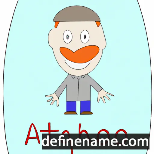 cartoon of the name Agatho