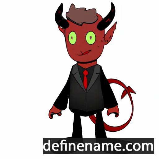 cartoon of the name Agathodaemon