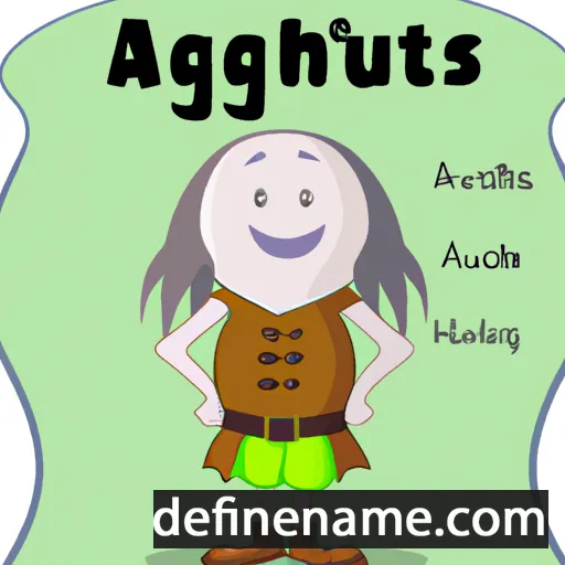 Agathus cartoon