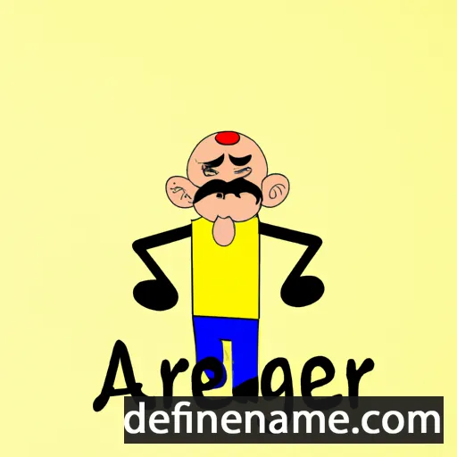 cartoon of the name Agénor