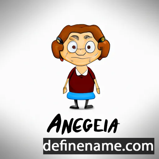 cartoon of the name Agenilda