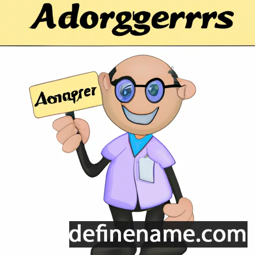 cartoon of the name Agenorides