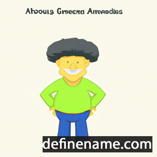 cartoon of the name Agesandros